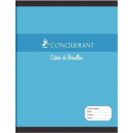 Cahier de brouillon 96 pages seyès (17x22)