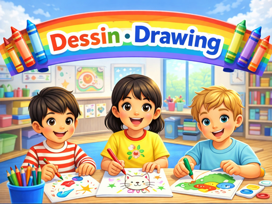15h30-16h30 JEUDI - Dessin / Drawing - (CP-CE1-CE2)